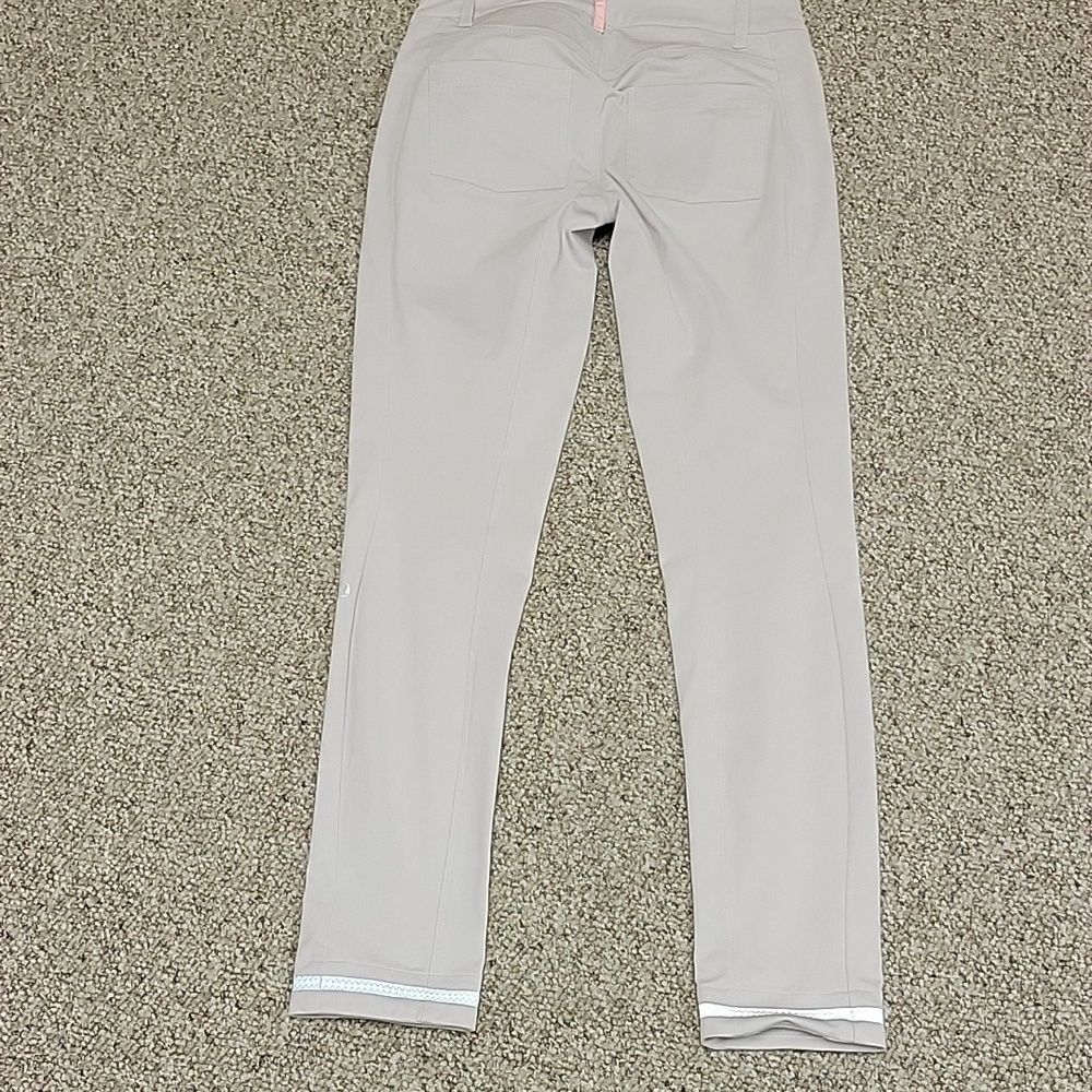 Lululemon Out & About Pants In Dune Sz 4. casual athleisure performance coach - Picture 4 of 9